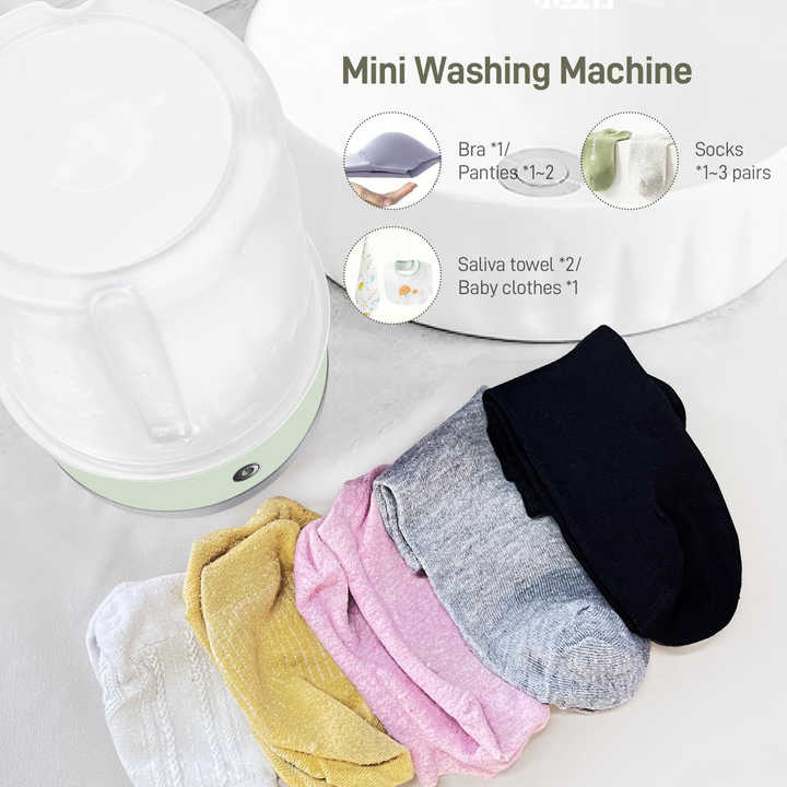 🧼 غسالة صغيرة بالموجات فوق الصوتية – كوب تنظيف مدمج وقوي 💦🧼 Mini Ultrasonic Washing Machine – Compact & Powerful Cleaning Cup 💦