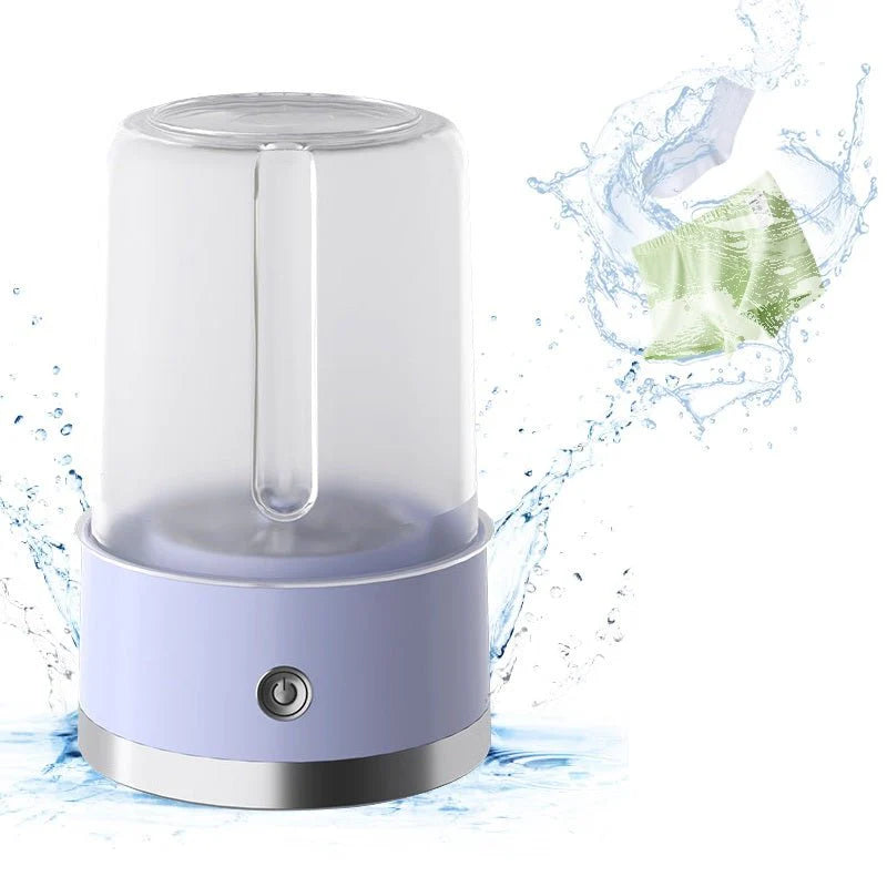 🧼 غسالة صغيرة بالموجات فوق الصوتية – كوب تنظيف مدمج وقوي 💦🧼 Mini Ultrasonic Washing Machine – Compact & Powerful Cleaning Cup 💦