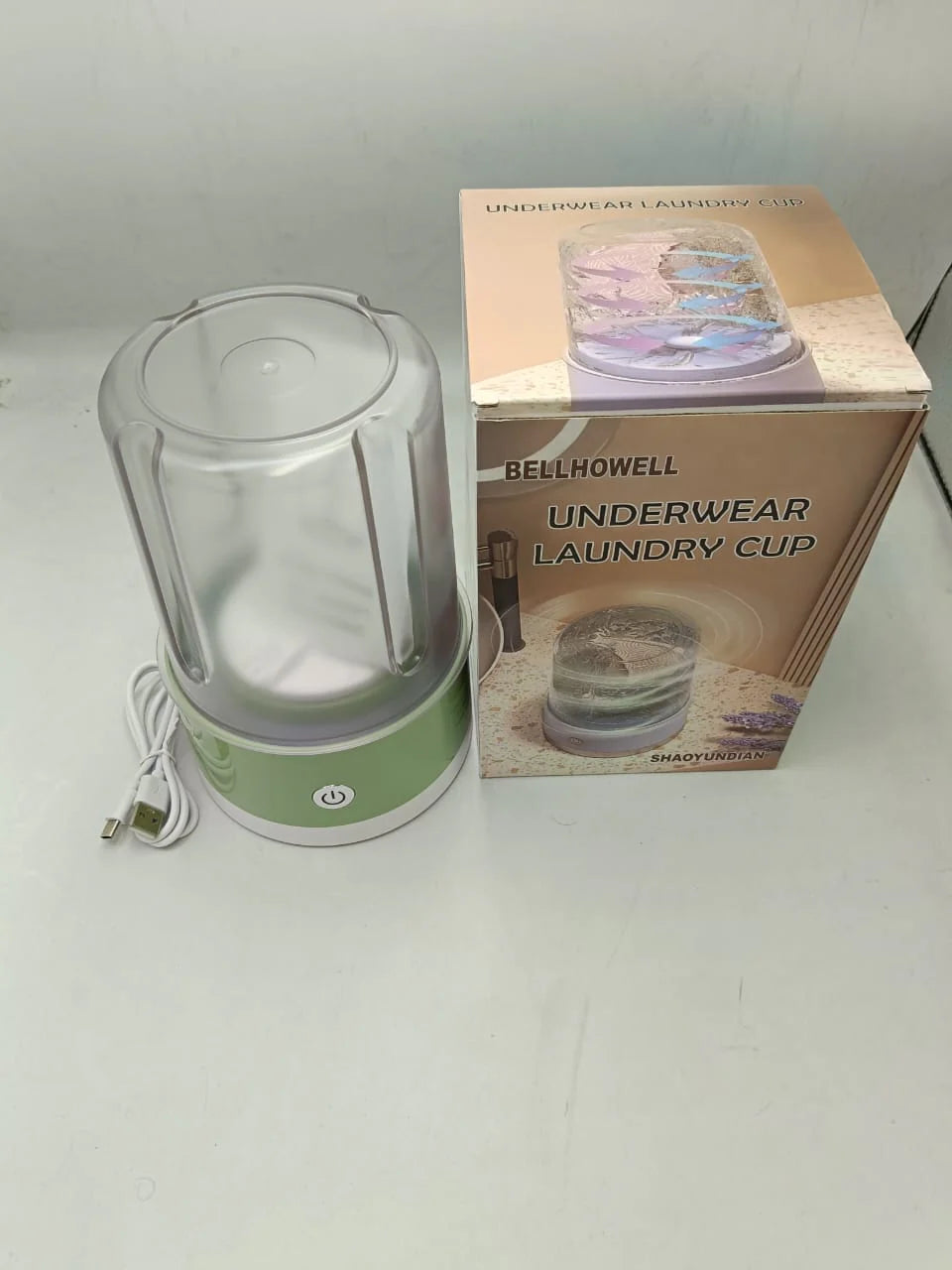 🧼 غسالة صغيرة بالموجات فوق الصوتية – كوب تنظيف مدمج وقوي 💦🧼 Mini Ultrasonic Washing Machine – Compact & Powerful Cleaning Cup 💦