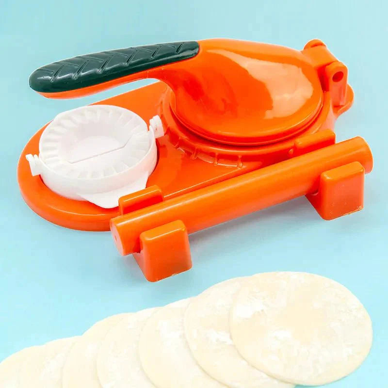 جهاز 2 في 1 لصنع السمبوسة والدامبلينغ بسهولة واحترافية|2 in 1 Multifunctional Samosa & Dumpling Maker need arabic