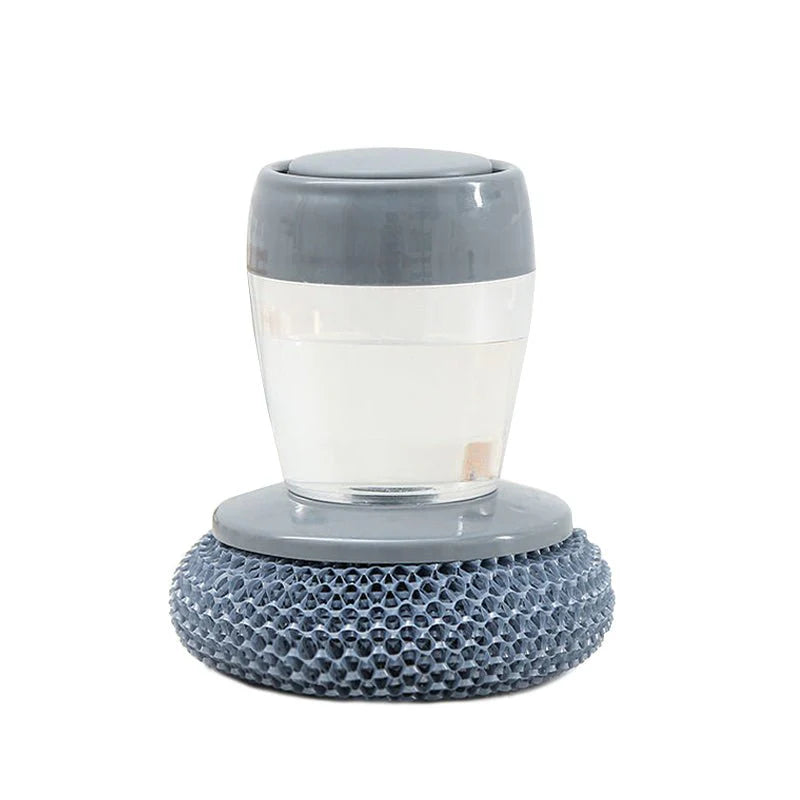فرشاة جلي متعددة الوظائف بصابون داخلي✅All-in-One Scrubbing Brush with Liquid Reservoir