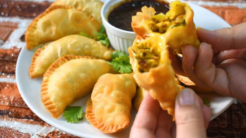 جهاز 2 في 1 لصنع السمبوسة والدامبلينغ بسهولة واحترافية|2 in 1 Multifunctional Samosa & Dumpling Maker need arabic