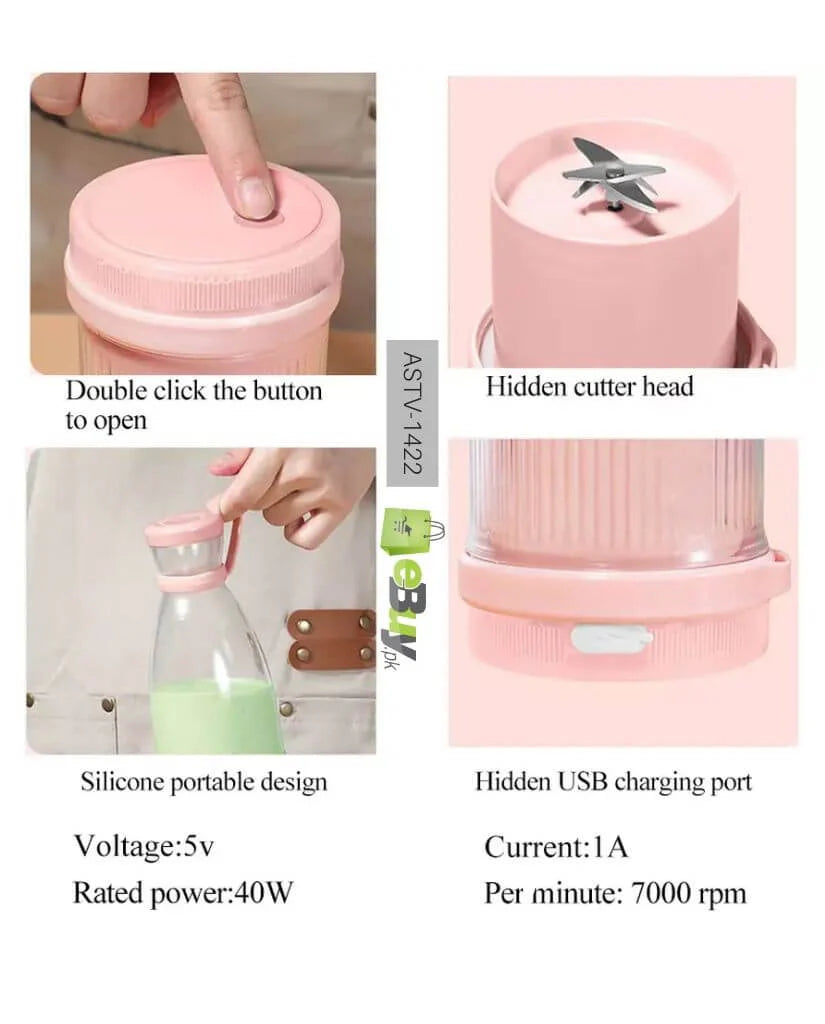 Portable mini juicer blender|خلاط سموذي محمول صغير الحجم