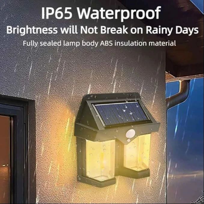 مصباح LED مزدوج يعمل بالطاقة الشمسية مع مستشعر حركة ذكي|DUAL SOLAR LED MOTION SENSOR LIGHT