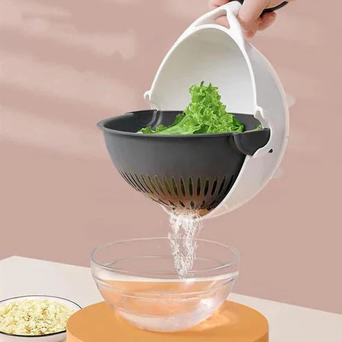 قطاعة خضار متعددة الشفرات لتحضير الطعام بسرعة وبدقة|Multi-functional Vegetable Cutter